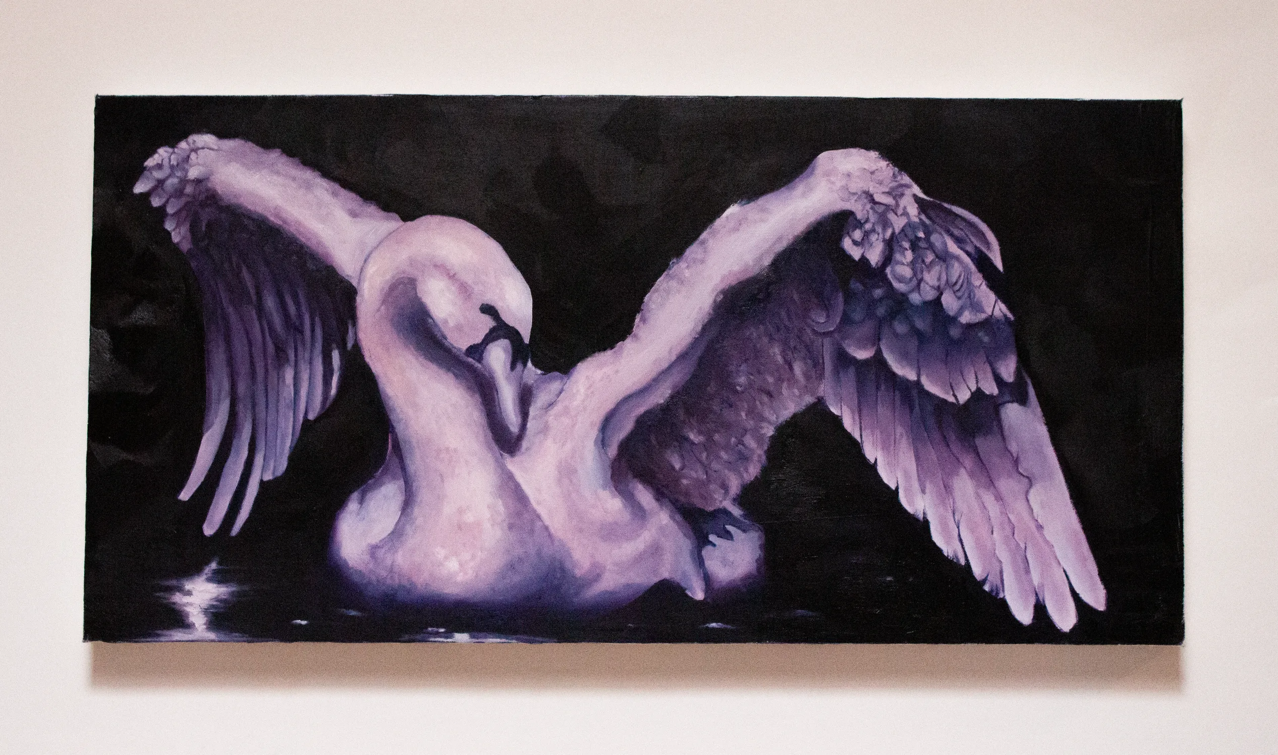 swan painting 2