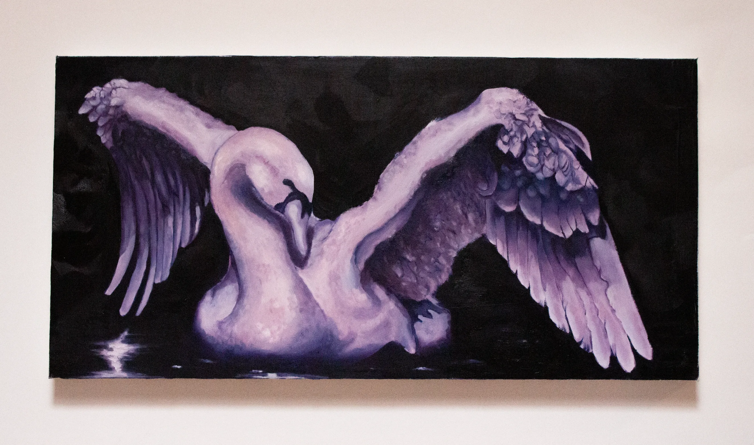 swan painting 2